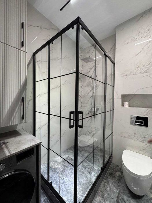 Душевые кабины из калённого стекла на заказ!