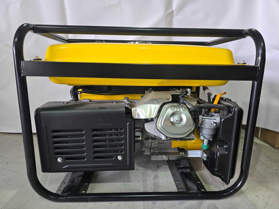 ПРОМОЦИЯ 7.5 KW Генератор за ток монофазен с дисплей с ел. старт 15 Hp