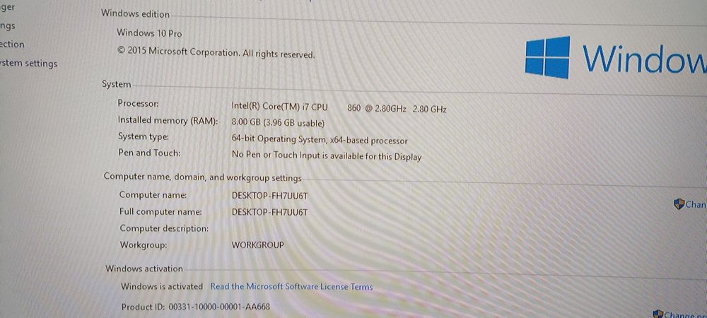 Unitate PC i7 gen veche