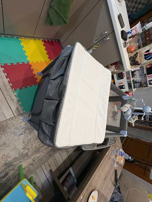 Сгъваема кошара сива