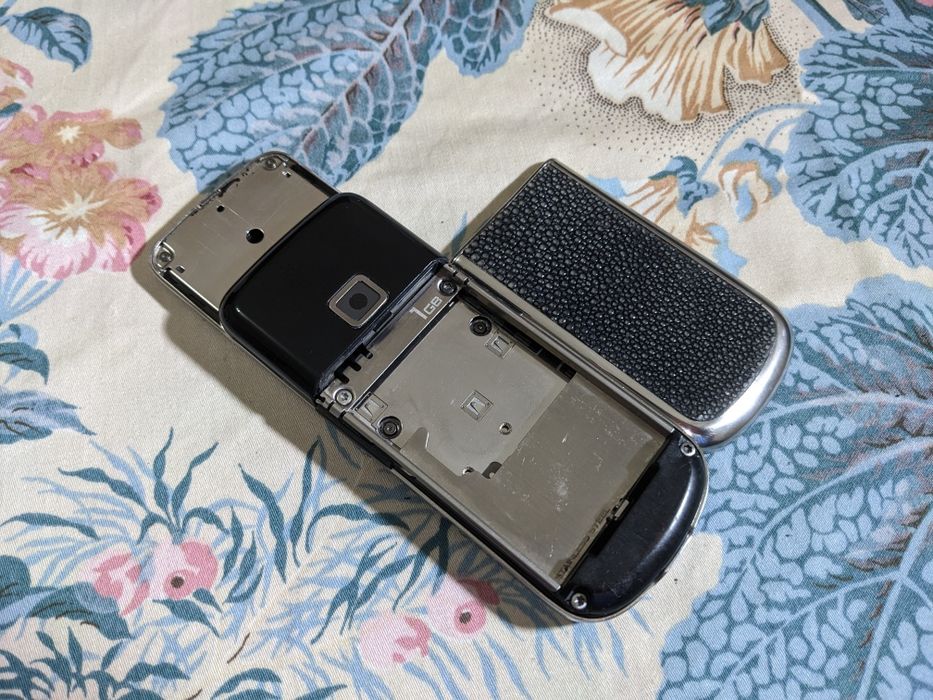 Carcasă Nokia 8800 Black Arte Custom By Stin Gray ca NOUĂ