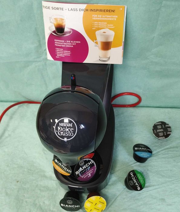 Кафемашина с гаранция 1 година NESCAFÉ® Dolce Gusto Krups Infinissima.Black