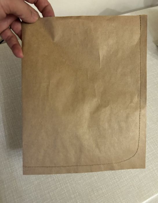 Somsa,perashka,kfs uchun Kraft qog'oz paketlar