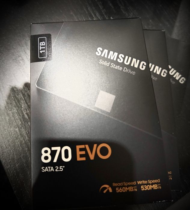 SSD 870evo 1T !Noi an 2025