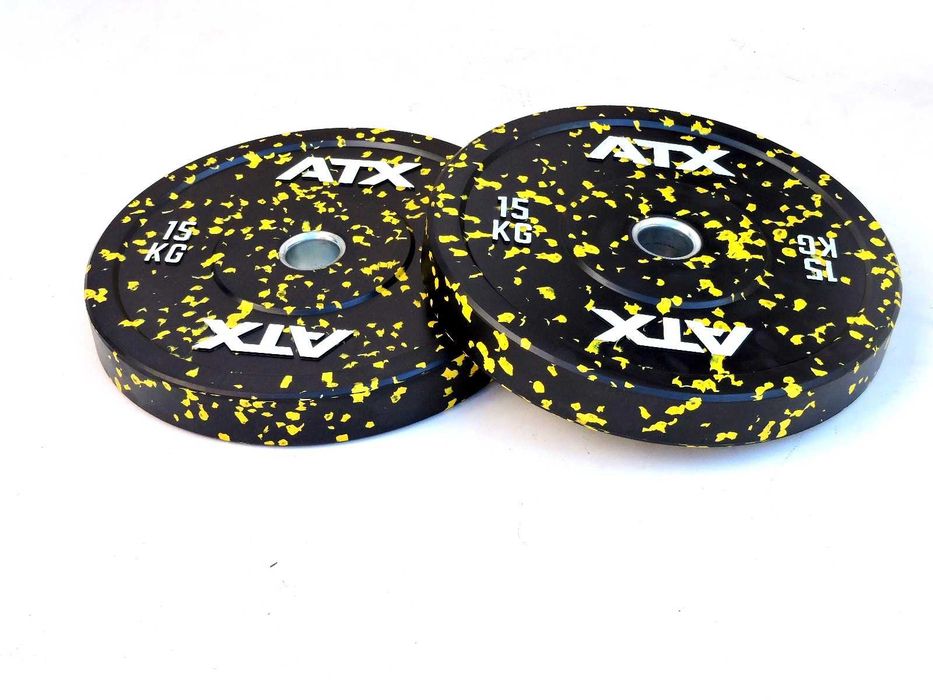 Bumper Plate Дискове 2 х 15 кг / Тежести Bumper Plate/ Цветни Дискове