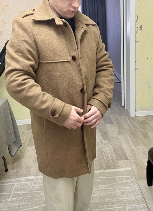 Пальто мужское теплое