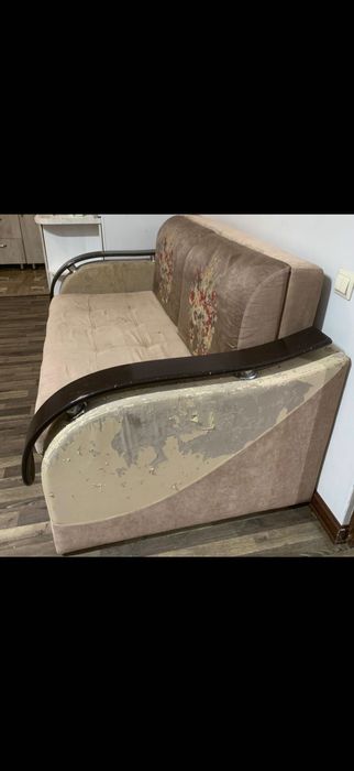 Диван б/у, длина 170, раскладной