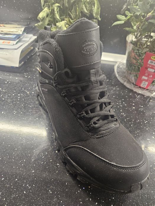 Мъжки високи зимни обувки