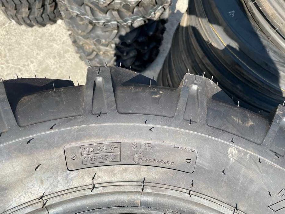 7.50-20 Cauciucuri noi agricole BKT livrare U445 DTC tractiune