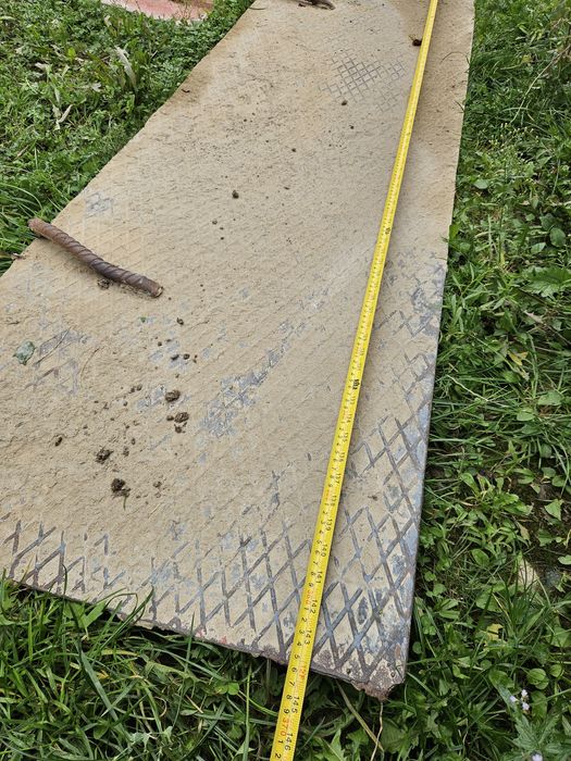 Podeț sau scări beci de acces fier 100 mm gros