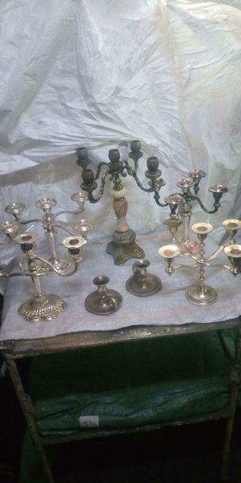 Statueta ingeras din bronz