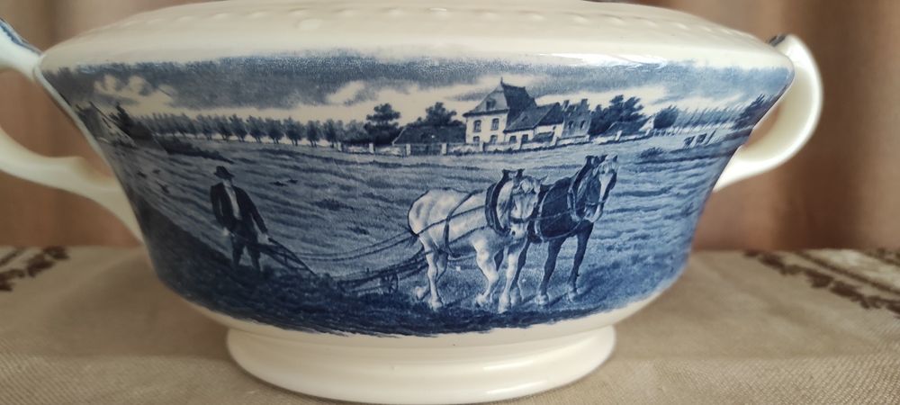 Холандски керамичен супник