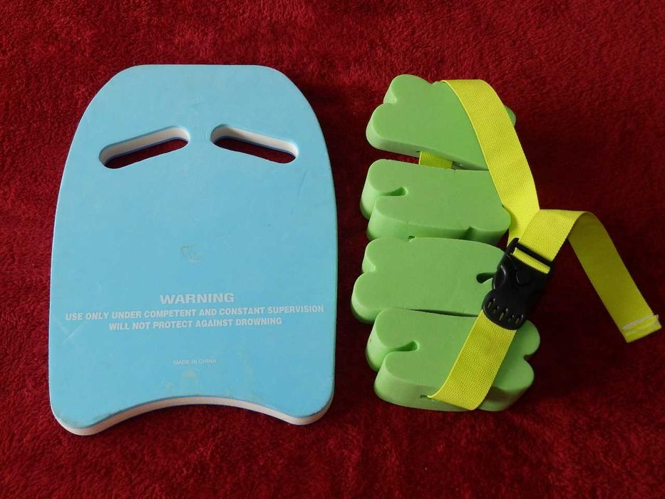 Колан и дъска за плуване