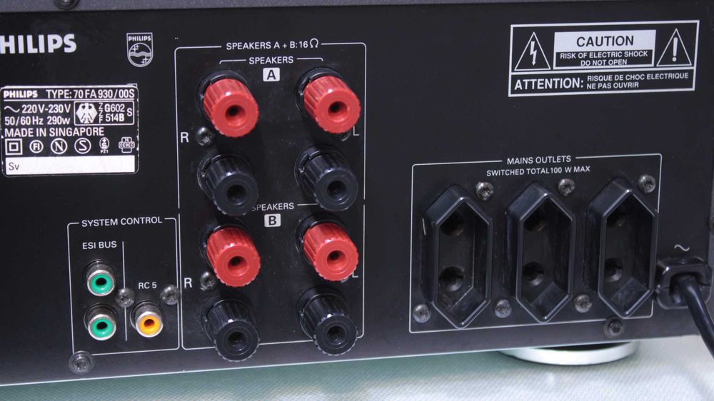 Amplificator/Statie Philips FA930(2x50W).