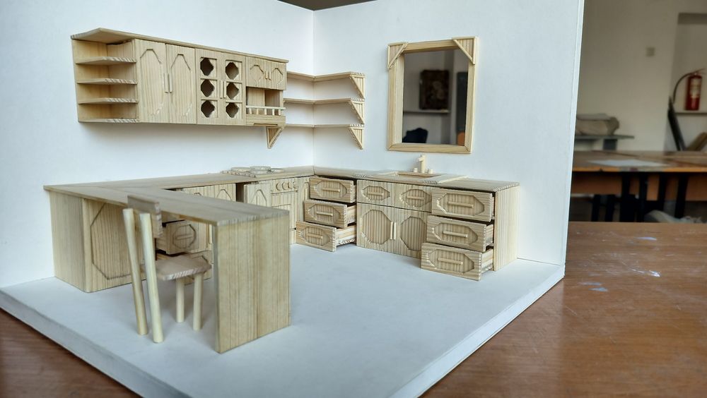 Кухня для кукол/кукольного домика