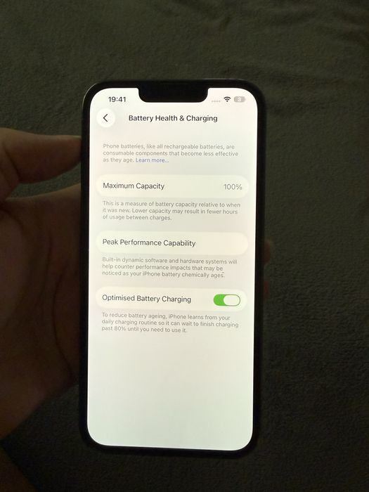 iPhone 13 Pro 128 GB Sierra Blue, baterie 100%