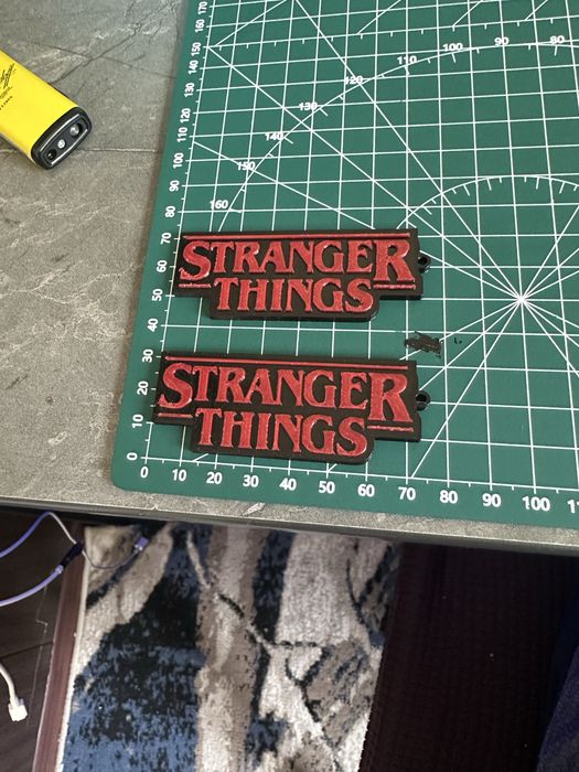 Экслюзивный мерч Stranger Things (Очень странные дела) 3Д печать