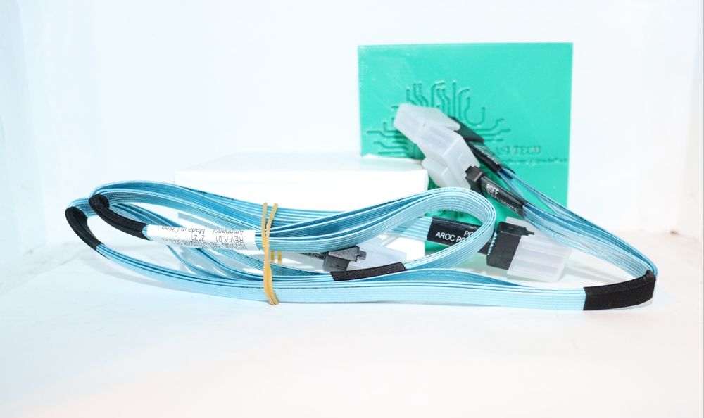 Cablu Server Backplane Dual Mini Sas  HPE DL380 Gen 9/10 Nou