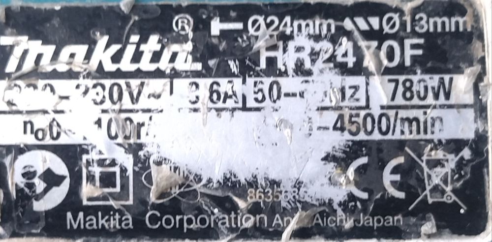 Перфоратор Макита