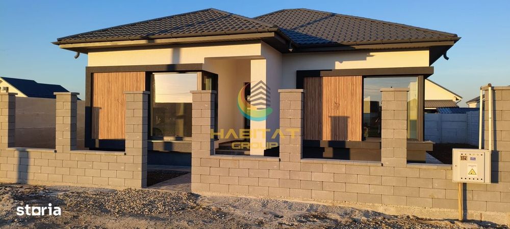 Casa pe parter, 3 camere, teren 359 mp, 300 mp STV  Vidra