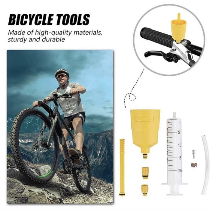 Kit aerisire frane hidraulice bicicleta , kit complet
