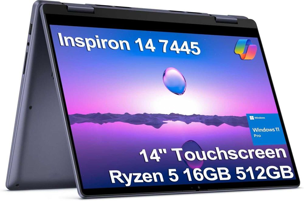 Dell Inspiron 14 2-in-1 Touchscreen Ryzen 5 8640HS/16GB/512GB