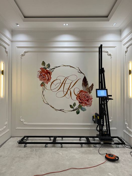 Devorga rasm chizish. Devorga robotprinter yordamida surat chizamiz!