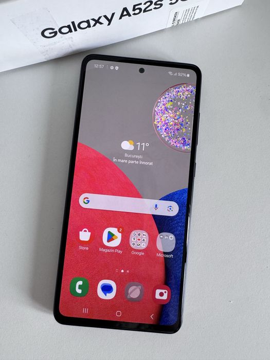 Samsung Galaxy A52s 5G, 128GB, Dual SIM, stare foarte buna