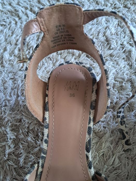 Sandale animal print H&M