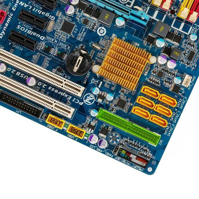 Топовая Материнская плата 775 Socket/Соккет GIGABYTE GA-EP43-DS3L