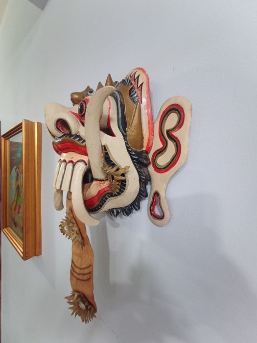 балийска маска баронг – символ на защита и духовна сила