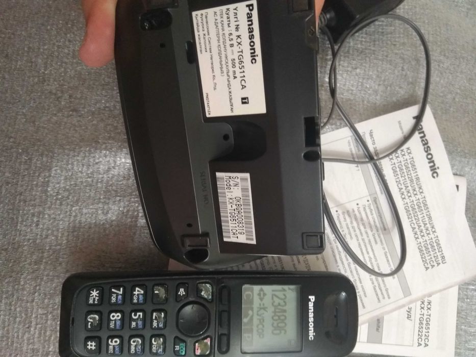 Продам Радиотелефон Panasonic (На запчасти)