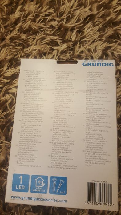 Camera de supraveghere Grundig false