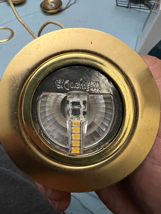 мебелни лунички BRILUM + LED крушки G4 (12V)