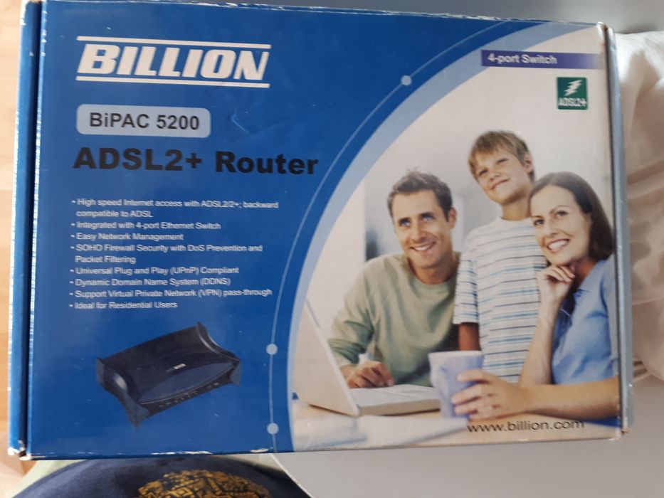 ADSL роутер б/у цв черный