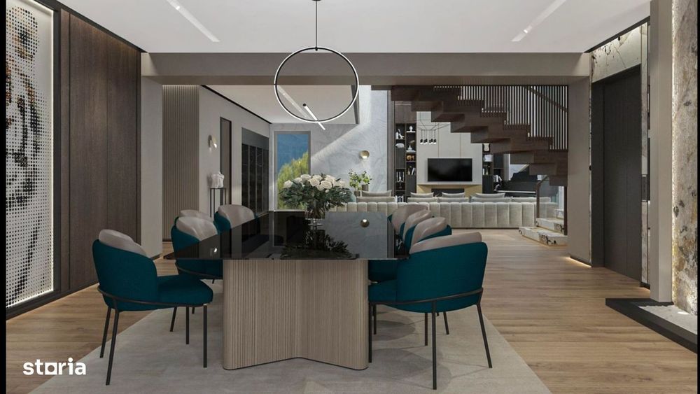 Penthouse spectacolos Aviatiei 790 mp cu piscina pe terasa