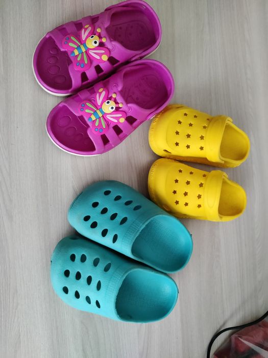 Кроксы для девочки 25, 29, 27 размер