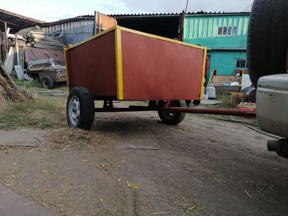 Прицеп телега навозная