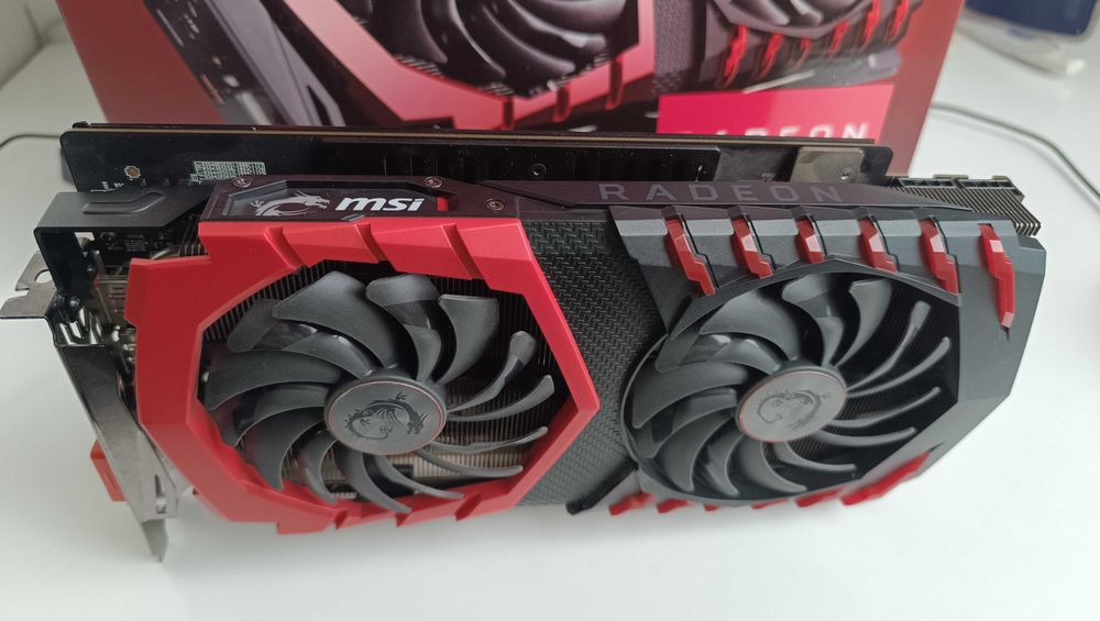 видеокарта MSI Radeon RX 580 GAMING X+ 8G 8GB GDDR5