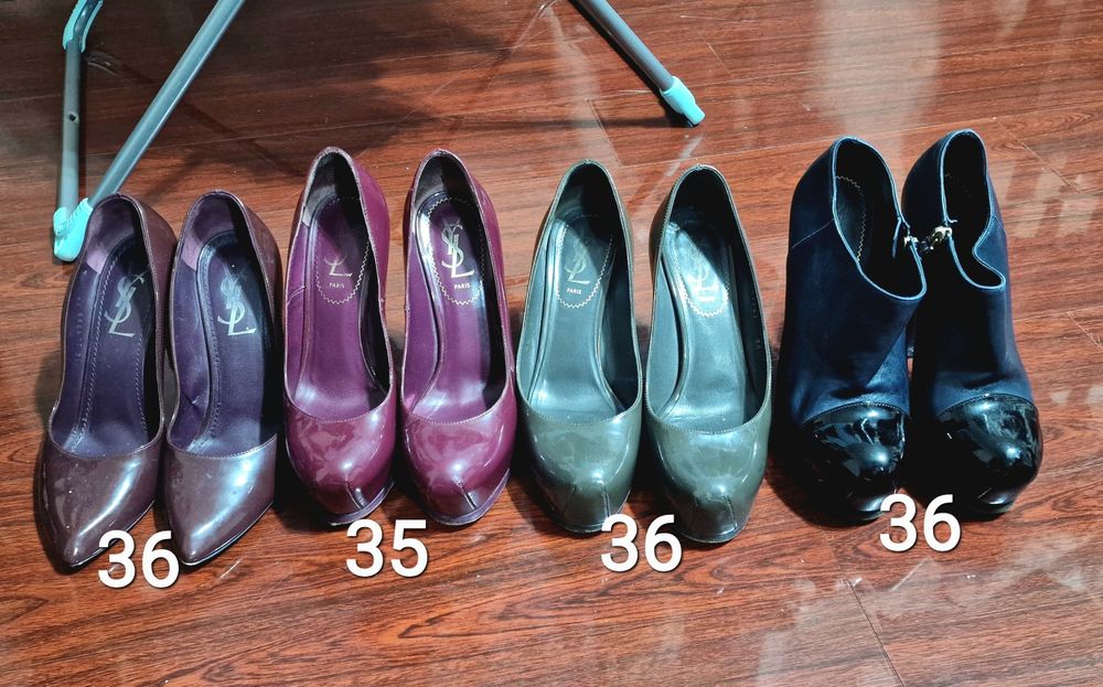 Ysl туфли и сапожки