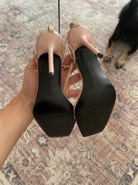 Sandale nude piele Mango Capsule