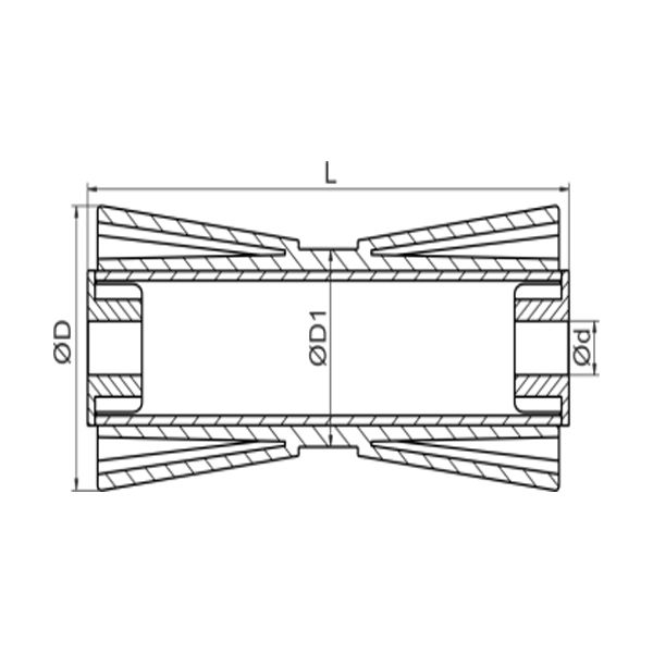 rola chila 12 knott neagra