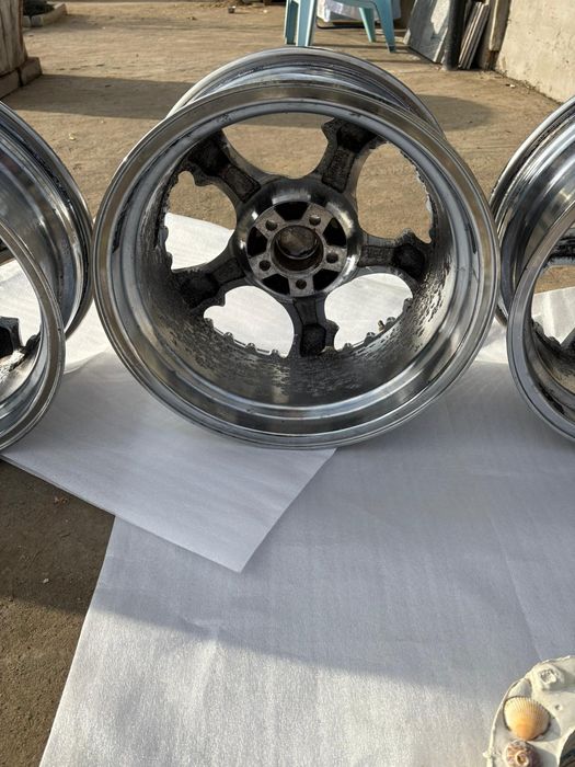 Jante auto chrom Keskin r17 5x100