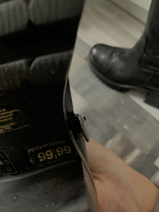 Черни дамски боти