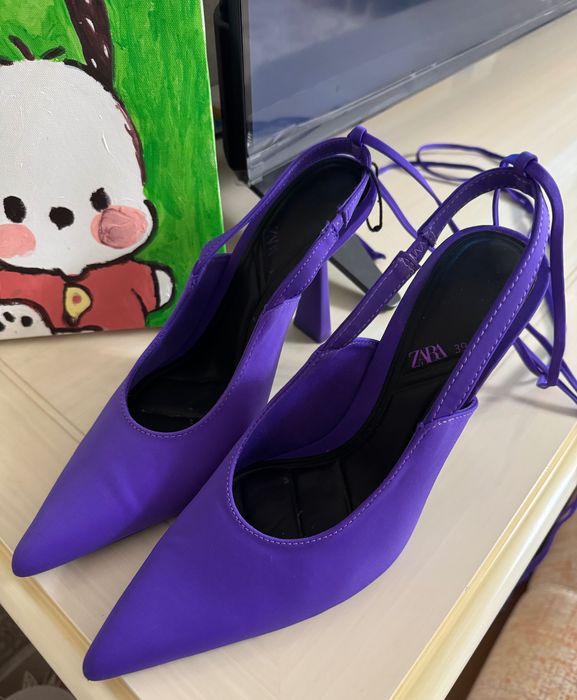 Туфли на каблуке Zara Premium