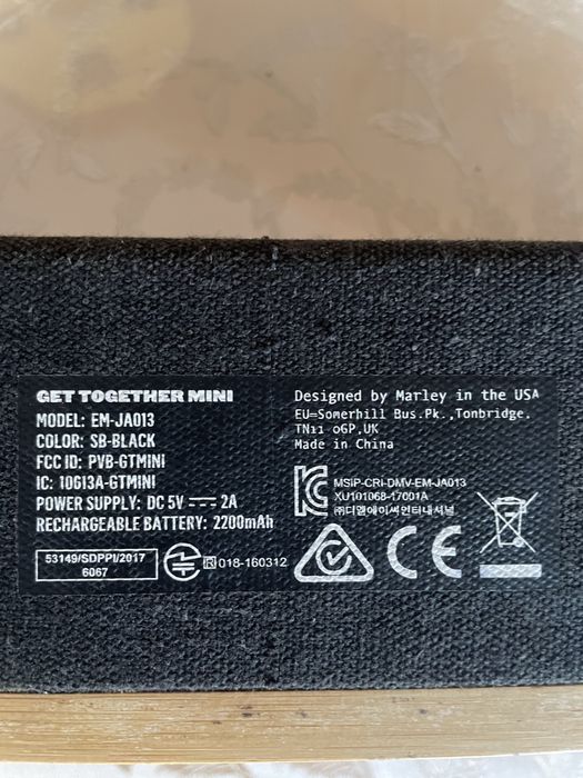 Boxa portabila Marley Get Together mini