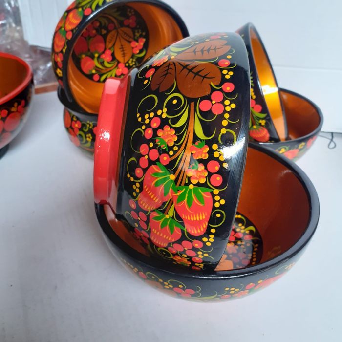 Продам хохломские чашки