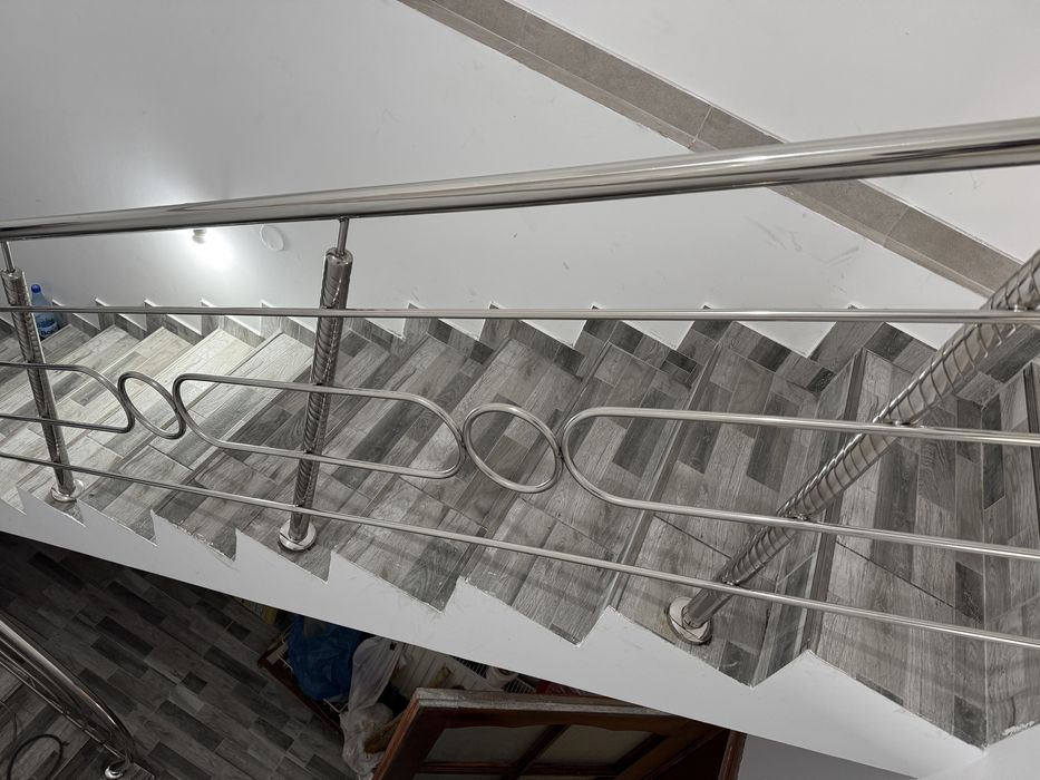 balustrade inox inox lemn