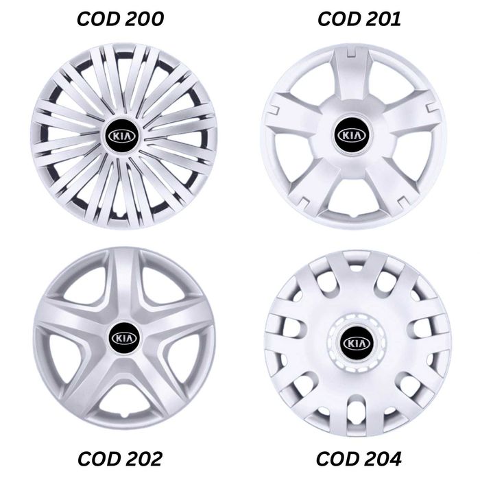 Capace roti R14 Kia diverse modele, pentru jante de tabla