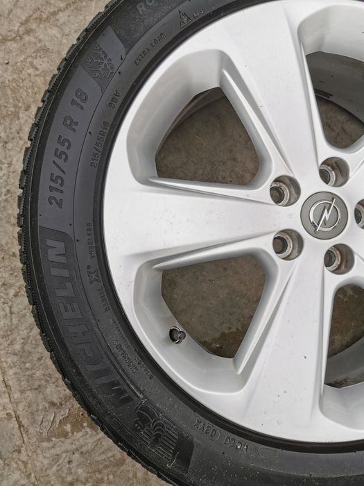 4 зимни + 4 летни гуми + 4 джанти 18 - ски за Опел Мока Opel Mokka